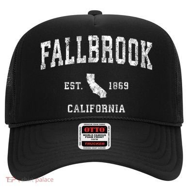 Fallbrook California Ca Vintage Sports Hat