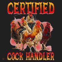 Funny Certified Cock Handler Funny Oddly Specific Meme Beanie thumb 2