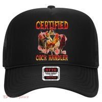 Funny Certified Cock Handler Funny Oddly Specific Meme Hat thumb 0