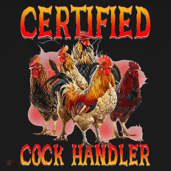 Funny Certified Cock Handler Funny Oddly Specific Meme Tank Top