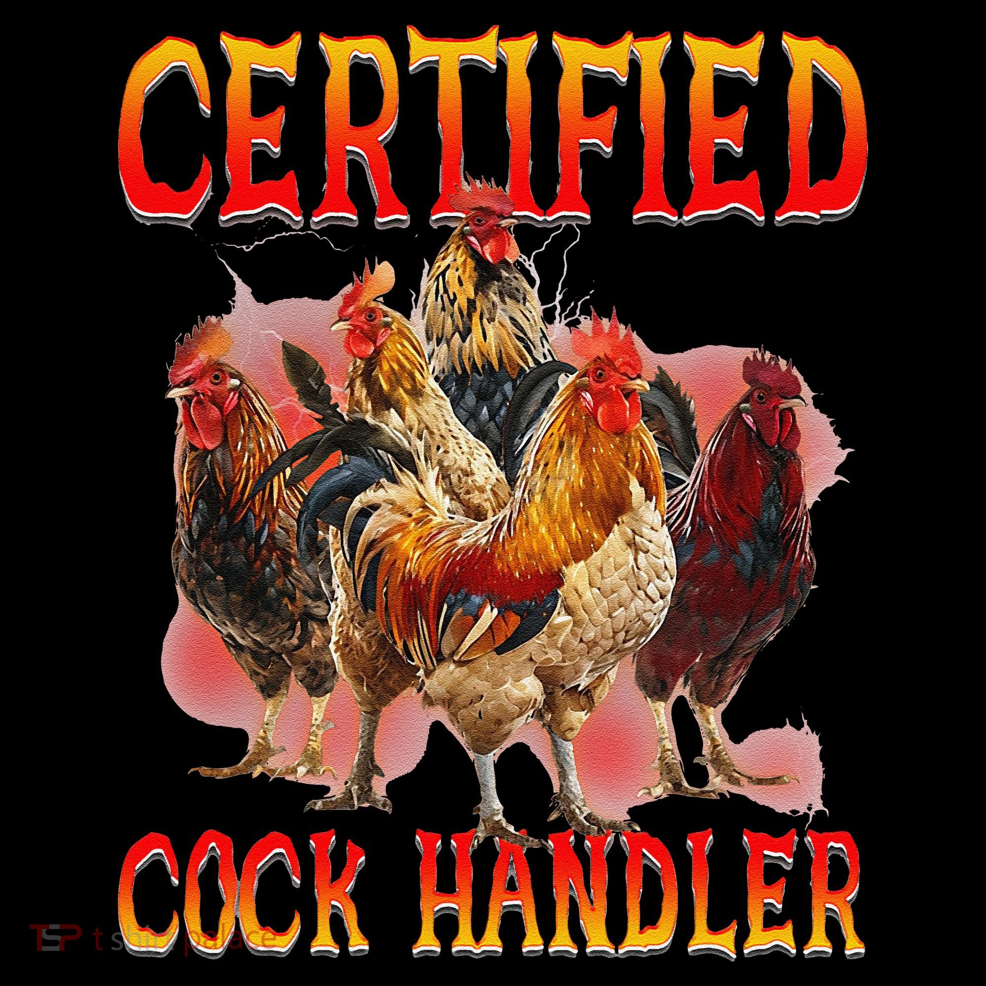 Funny Certified Cock Handler Funny Oddly Specific Meme Tote Bag