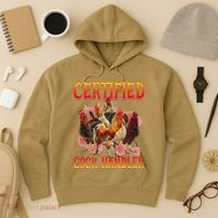 Funny Certified Cock Handler Funny Oddly Specific Meme Hoodie thumb 3