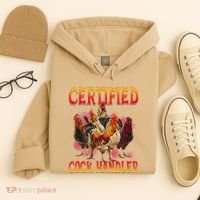 Funny Certified Cock Handler Funny Oddly Specific Meme Hoodie thumb 4