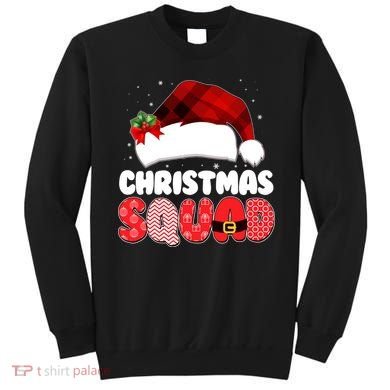 Funny Cute Christmas Squad Matching Shirts Sweatshirt