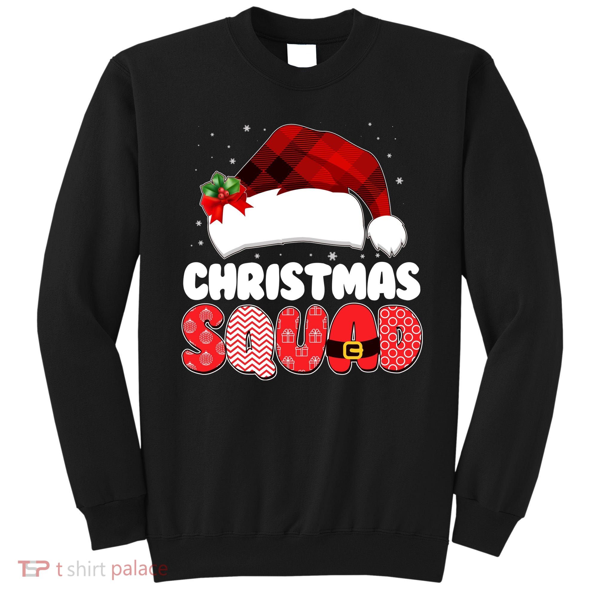 Funny Cute Christmas Squad Matching Shirts Sweatshirt