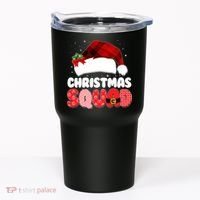 Funny Cute Christmas Squad Matching Shirts Tumbler thumb 0