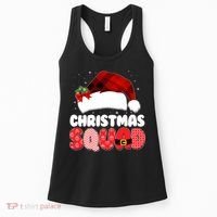 Funny Cute Christmas Squad Matching Shirts Women's Tank Top thumb 0