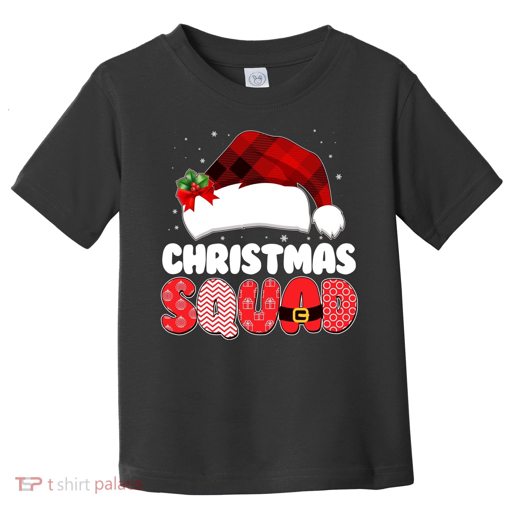 Funny Cute Christmas Squad Matching Shirts Toddler T-Shirt