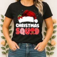Funny Cute Christmas Squad Matching Shirts Women's T-Shirt thumb 2