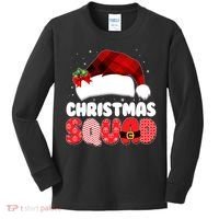 Funny Cute Christmas Squad Matching Shirts Kids Long Sleeve Shirt thumb 0