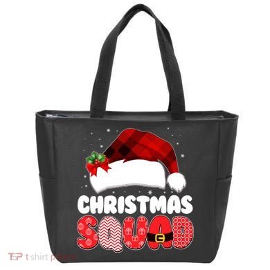 Funny Cute Christmas Squad Matching Shirts Tote Bag