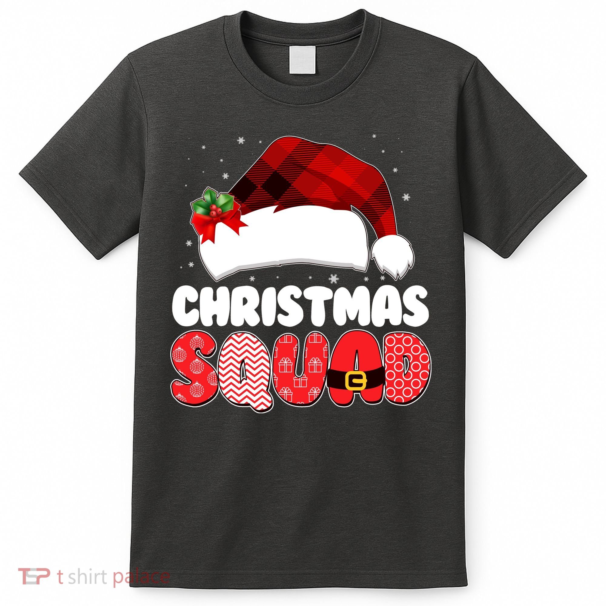 Funny Cute Christmas Squad Matching Shirts T-Shirt