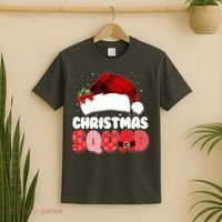 Funny Cute Christmas Squad Matching Shirts T-Shirt thumb 2