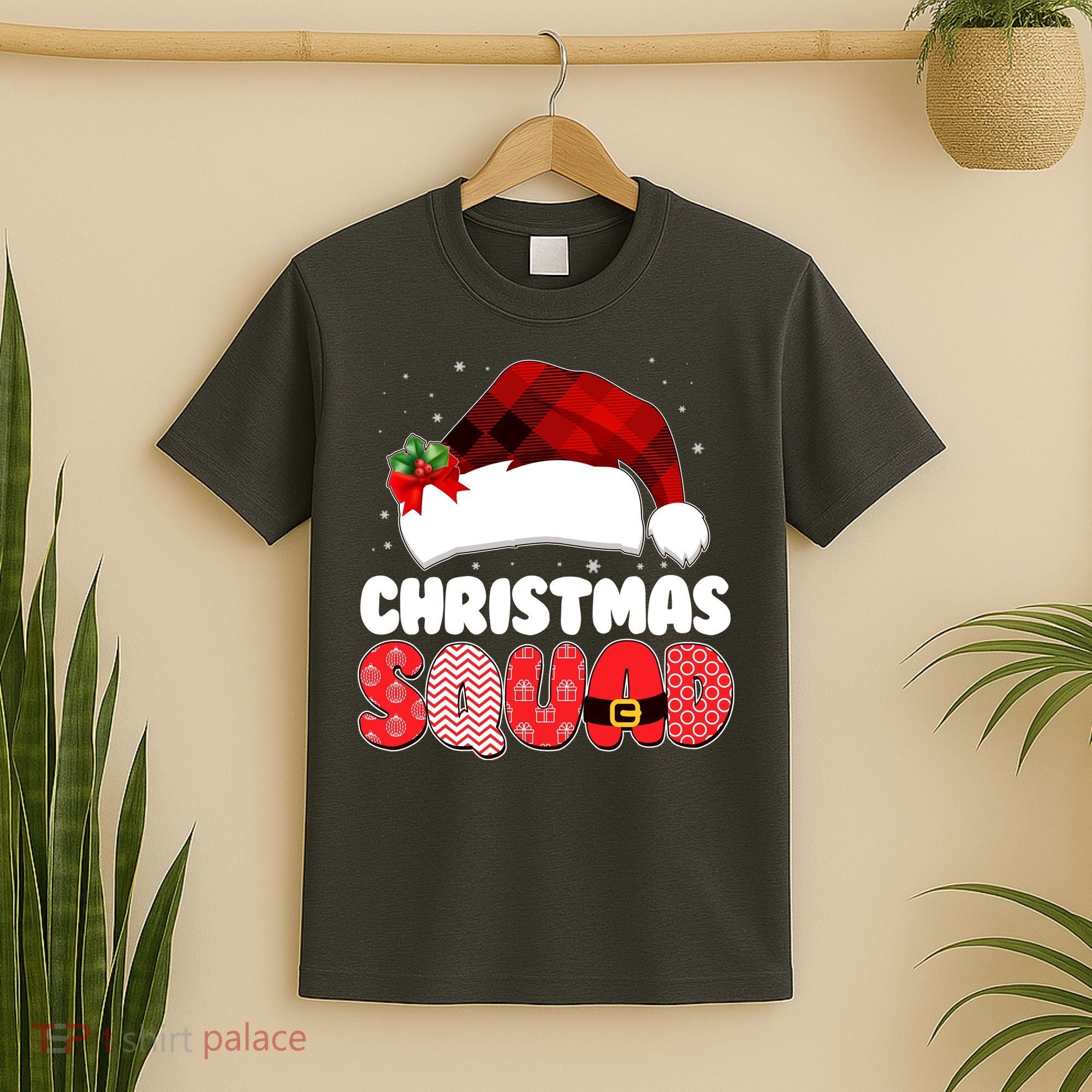 Funny Cute Christmas Squad Matching Shirts T-Shirt