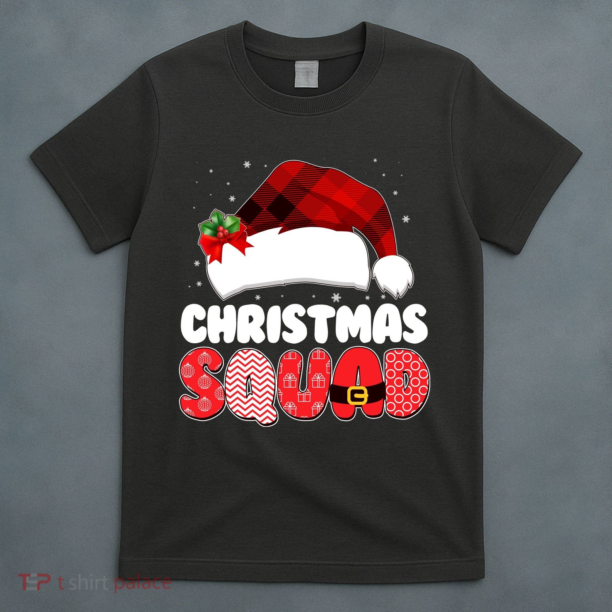 Funny Cute Christmas Squad Matching Shirts T-Shirt