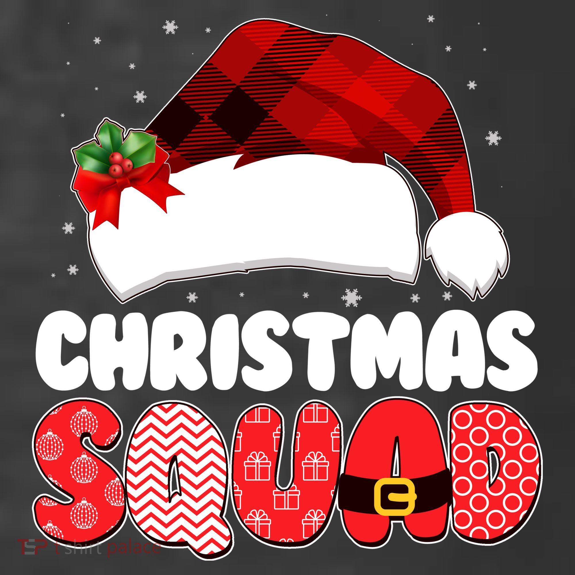 Funny Cute Christmas Squad Matching Shirts Women's Hoodie