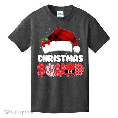 Funny Cute Christmas Squad Matching Shirts Kids T-Shirt