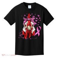 Funny Chicken Chick Breast Cancer Awareness Pink Ribbon Kids T-Shirt thumb 0