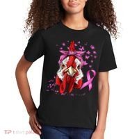 Funny Chicken Chick Breast Cancer Awareness Pink Ribbon Kids T-Shirt thumb 2