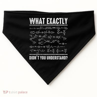 Funny Chemistry Cool Gift For Science Teachers And Math Nerds USA-Made Doggie Bandana