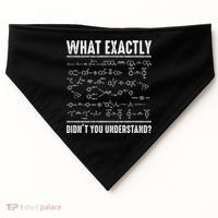 Funny Chemistry Cool Gift For Science Teachers And Math Nerds USA-Made Doggie Bandana thumb 0