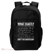 Funny Chemistry Cool Gift For Science Teachers And Math Nerds Backpack thumb 0