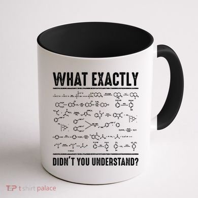 Funny Chemistry Cool Gift For Science Teachers And Math Nerds Coffee Mug back