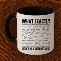 Funny Chemistry Cool Gift For Science Teachers And Math Nerds Coffee Mug thumb 2