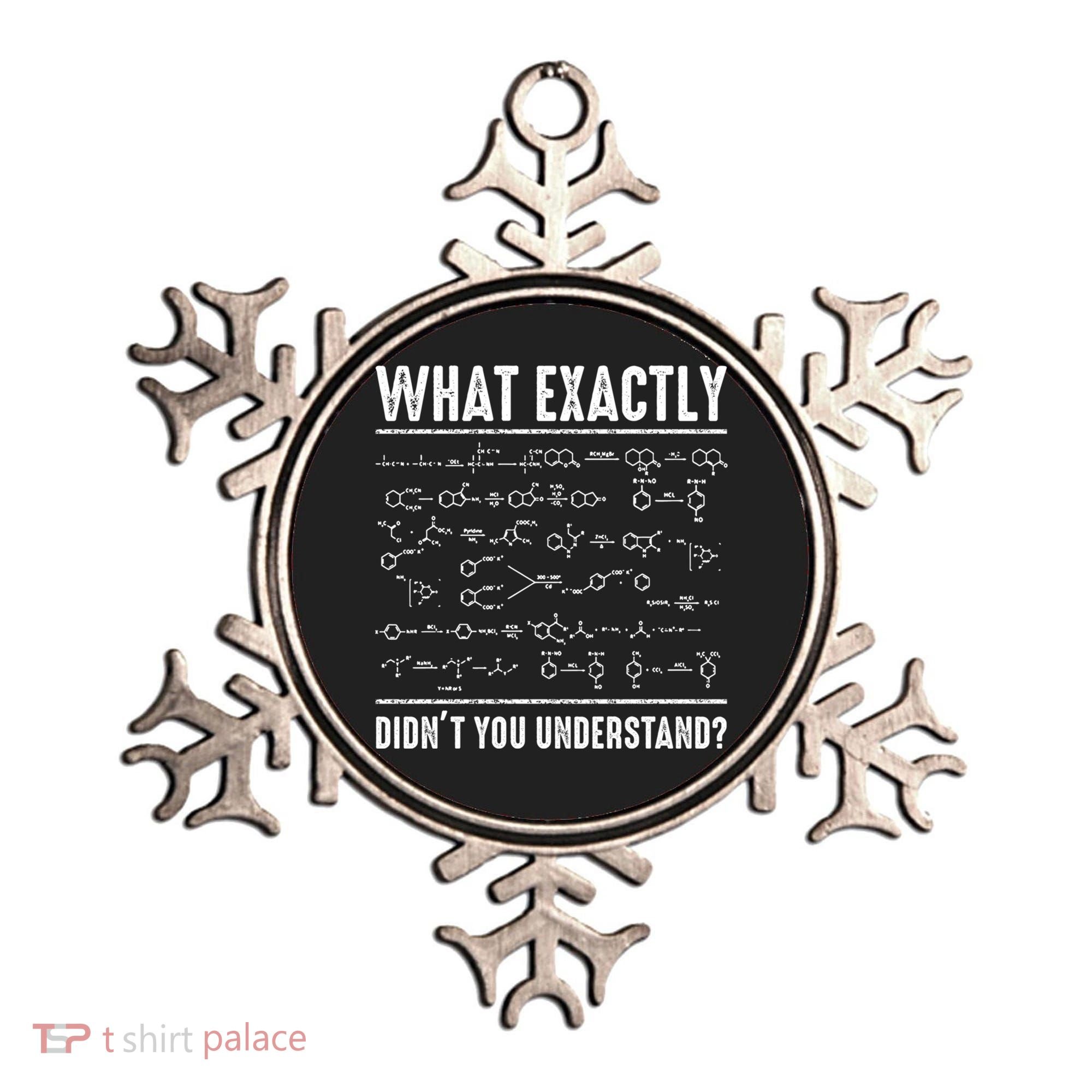 Funny Chemistry Cool Gift For Science Teachers And Math Nerds Ornament