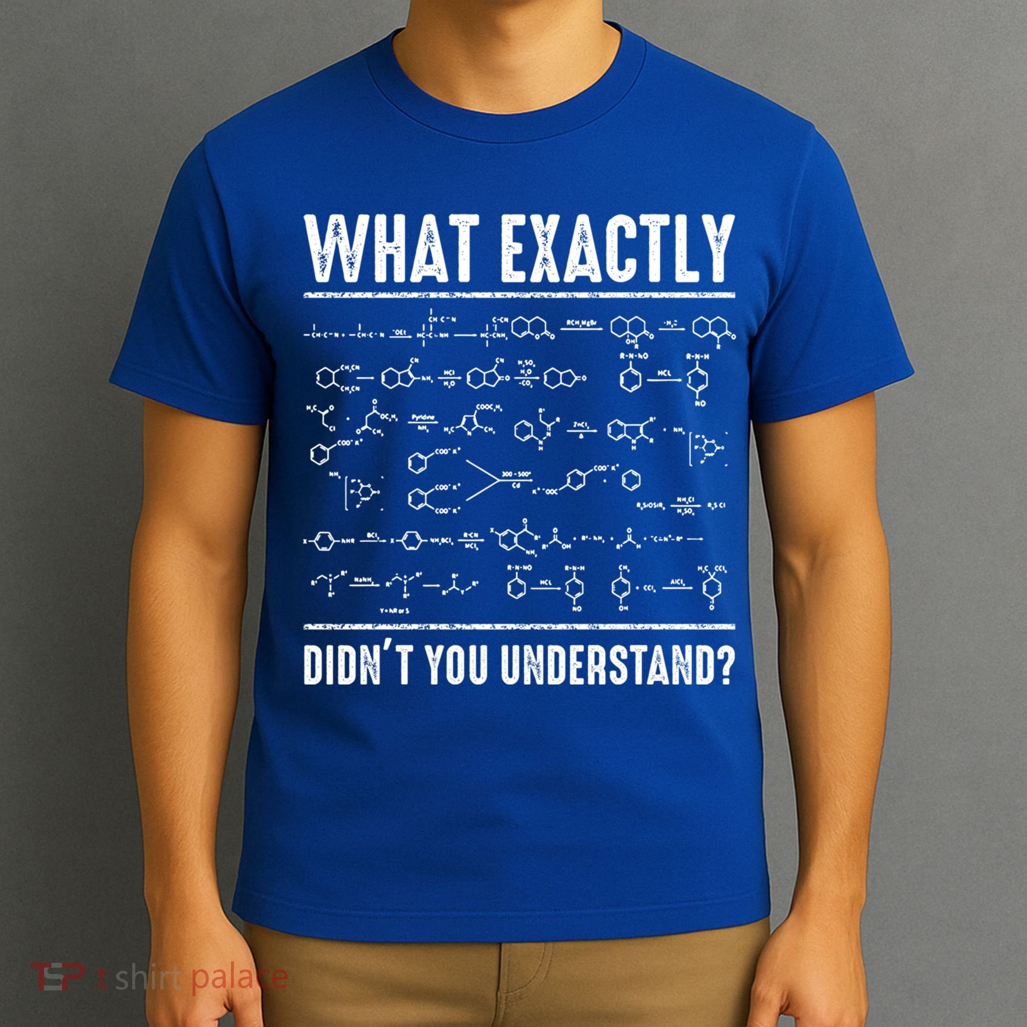 Funny Chemistry Cool Gift For Science Teachers And Math Nerds T-Shirt