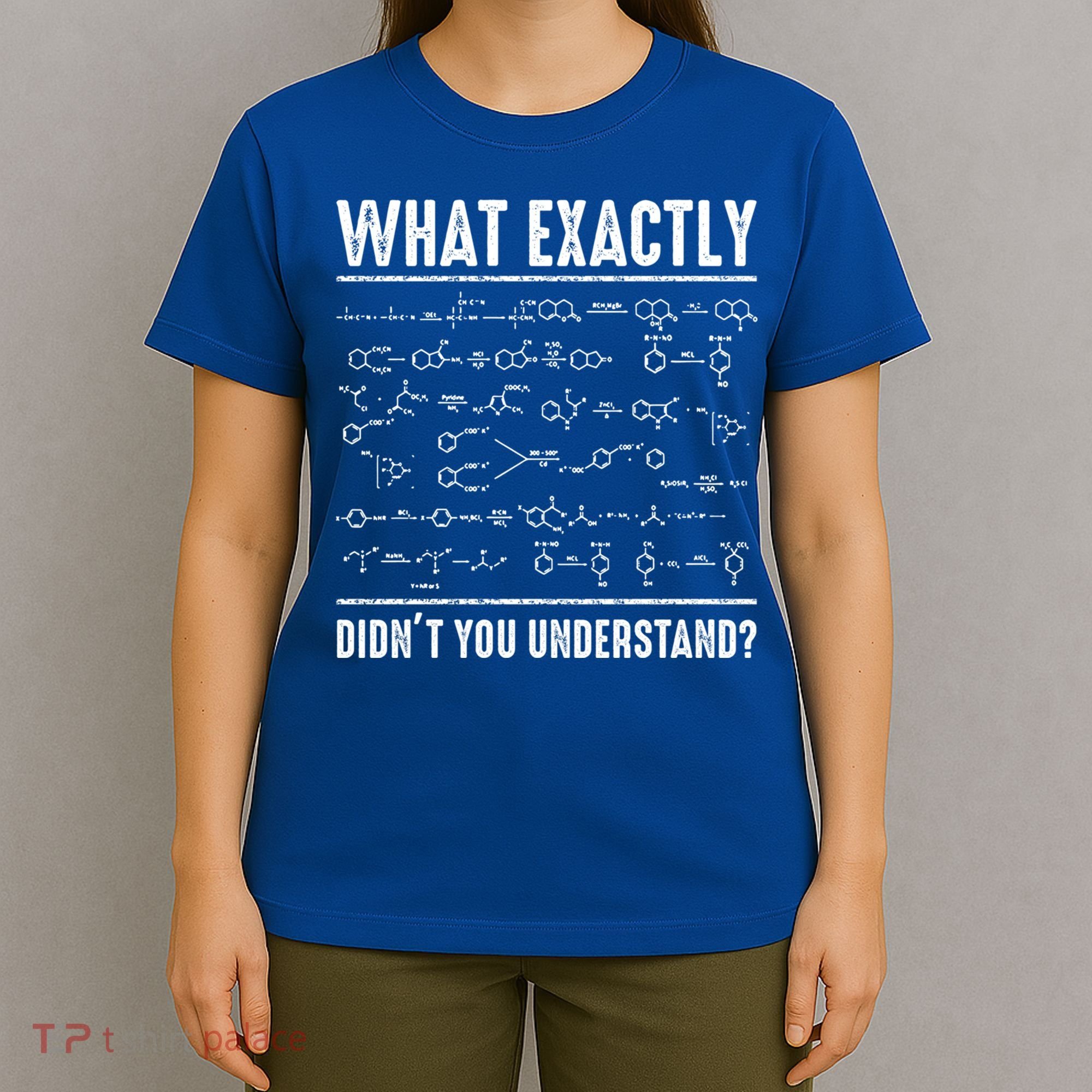 Funny Chemistry Cool Gift For Science Teachers And Math Nerds T-Shirt