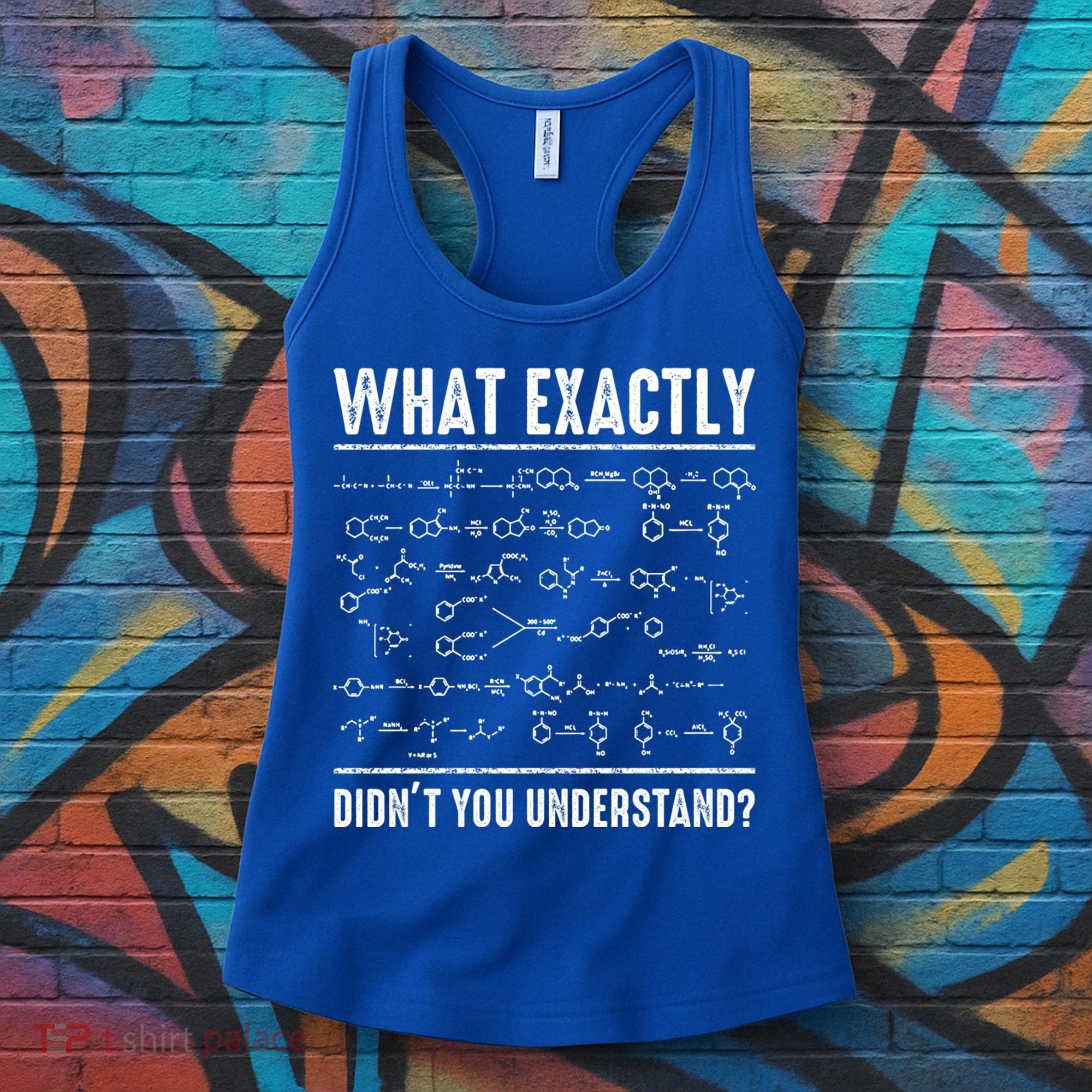 Funny Chemistry Cool Gift For Science Teachers And Math Nerds Women's Tank Top