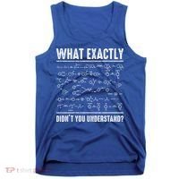 Funny Chemistry Cool Gift For Science Teachers And Math Nerds Tank Top thumb 0