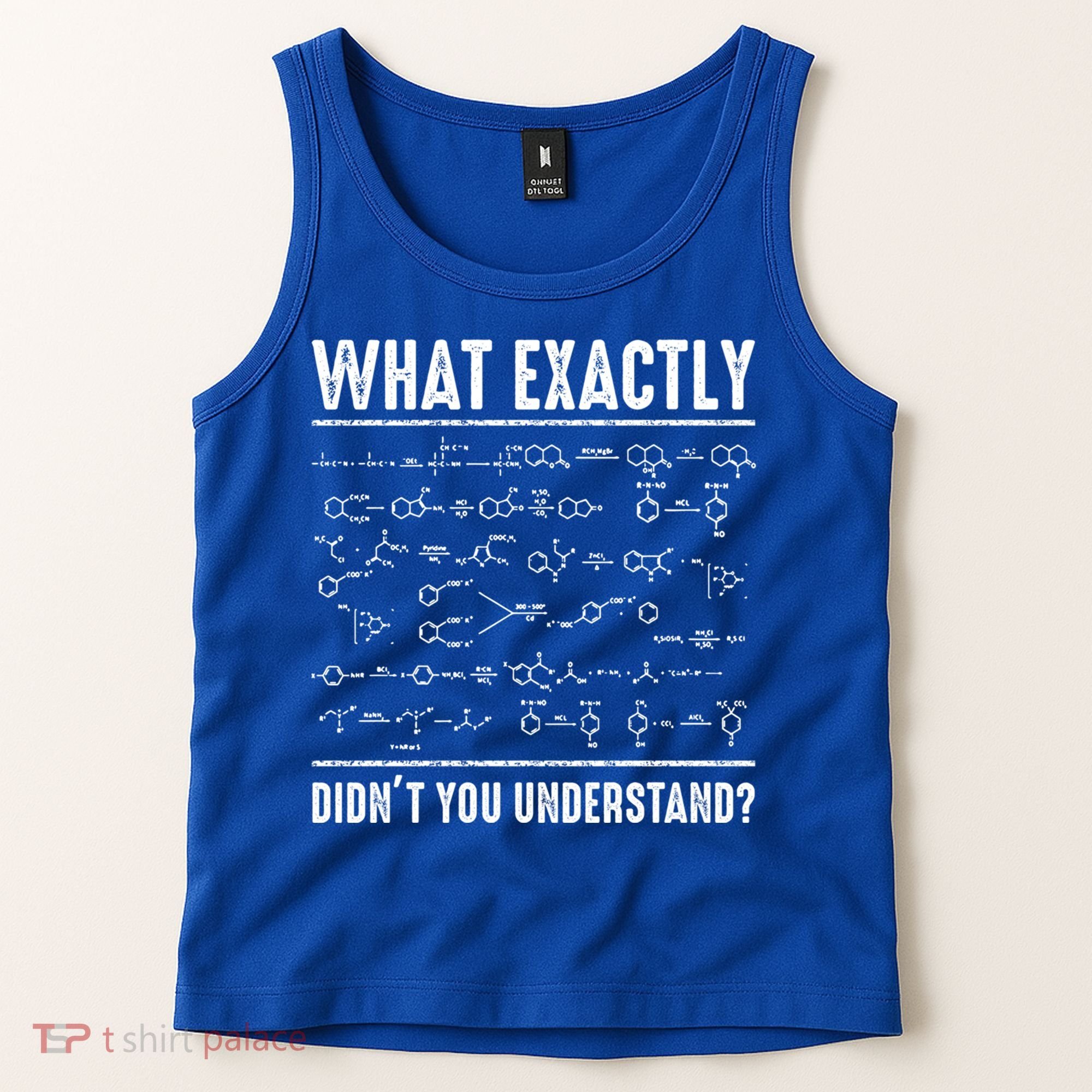 Funny Chemistry Cool Gift For Science Teachers And Math Nerds Tank Top