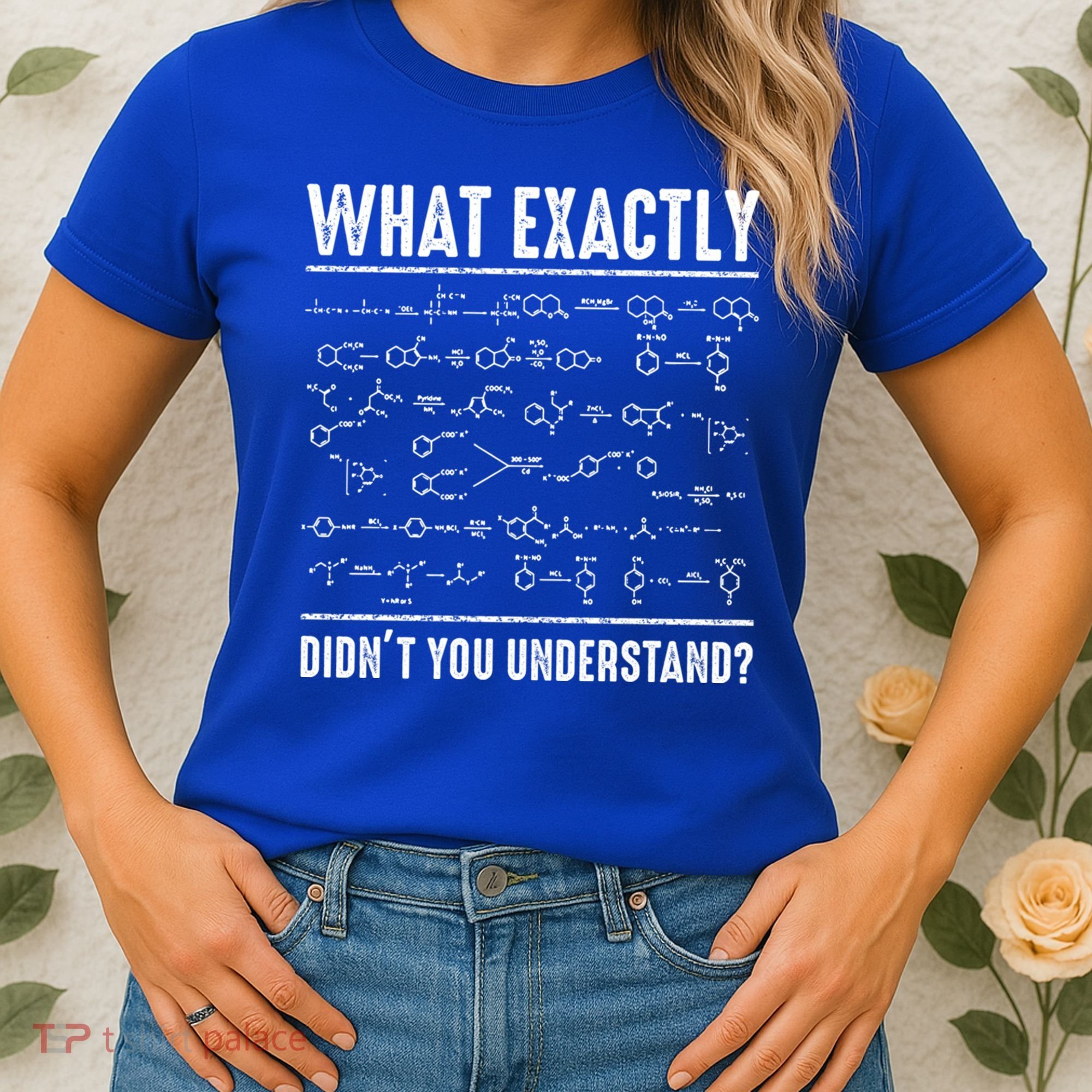 Funny Chemistry Cool Gift For Science Teachers And Math Nerds Women's T-Shirt