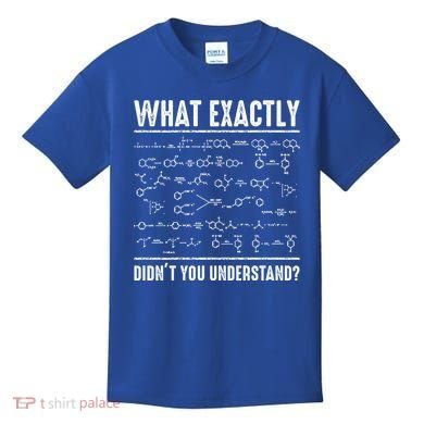 Funny Chemistry Cool Gift For Science Teachers And Math Nerds Kids T-Shirt