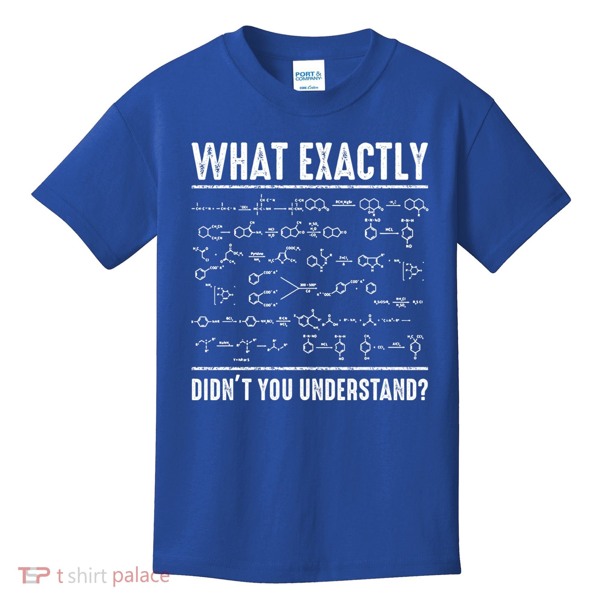Funny Chemistry Cool Gift For Science Teachers And Math Nerds Kids T-Shirt