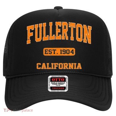 Fullerton California CA Vintage State Athletic Style Hat
