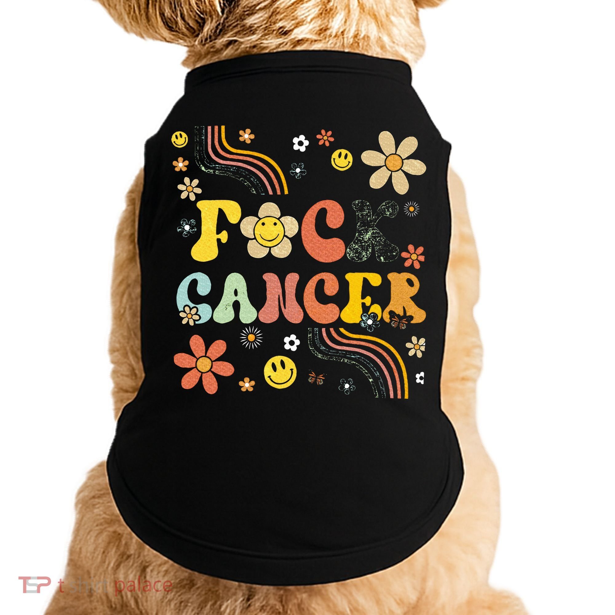 F Ck Cancer Doggie Tank