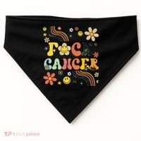 F Ck Cancer USA-Made Doggie Bandana thumb 0