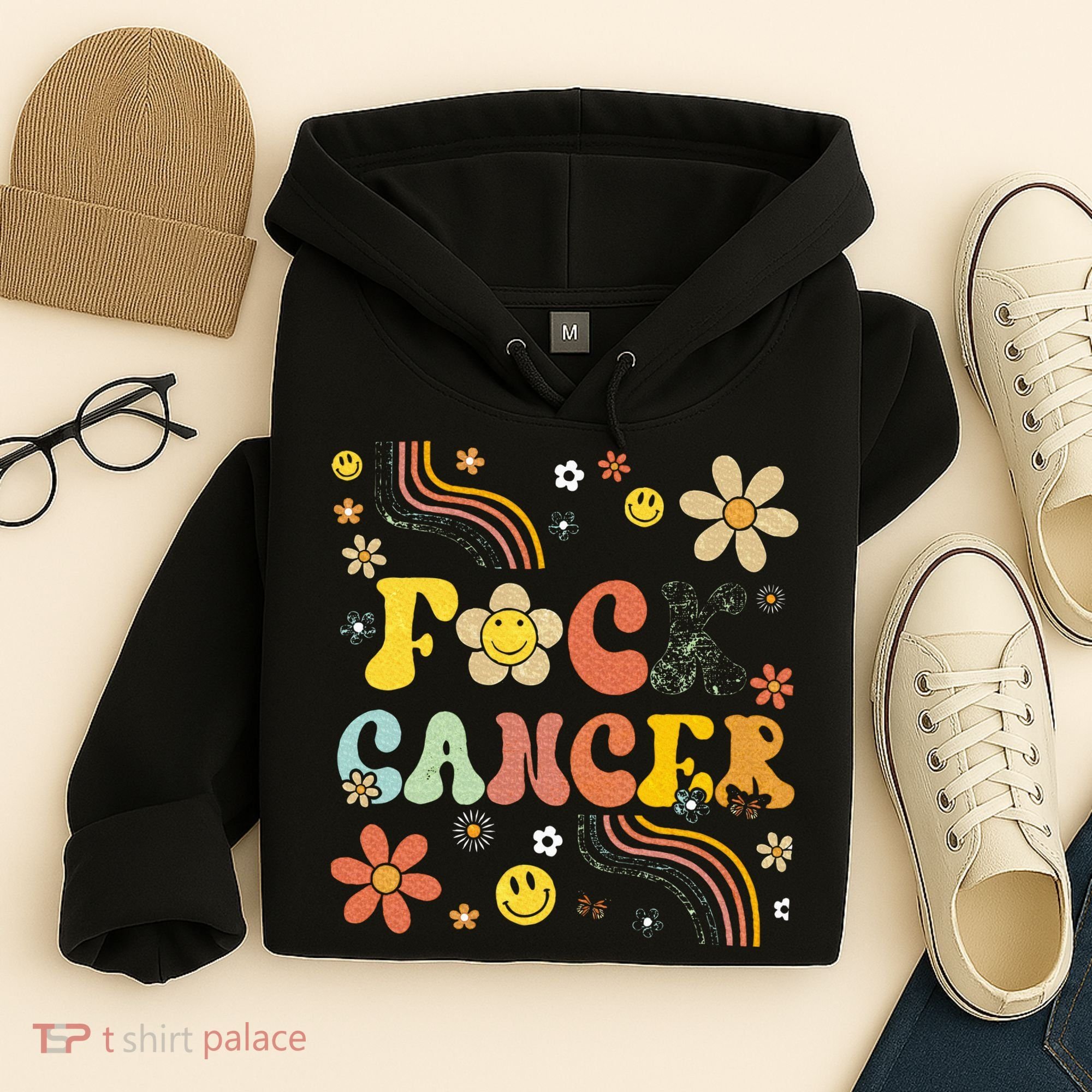 F Ck Cancer Hoodie