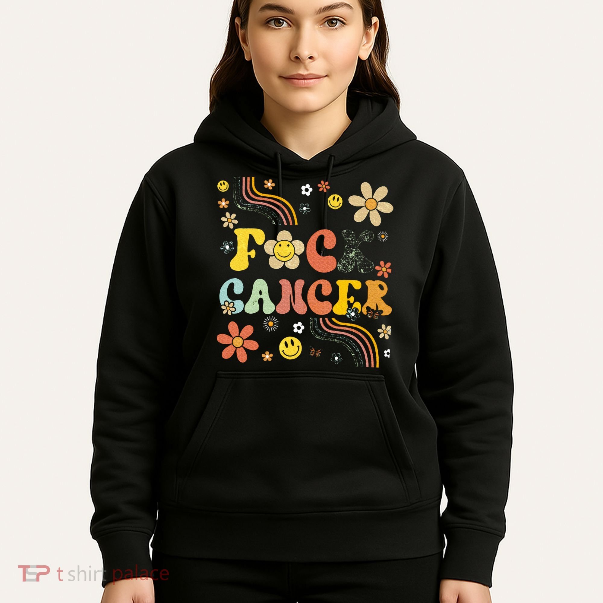 F Ck Cancer Hoodie