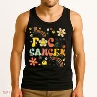 F Ck Cancer Tank Top thumb 3
