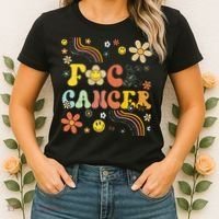 F Ck Cancer Women's T-Shirt thumb 2
