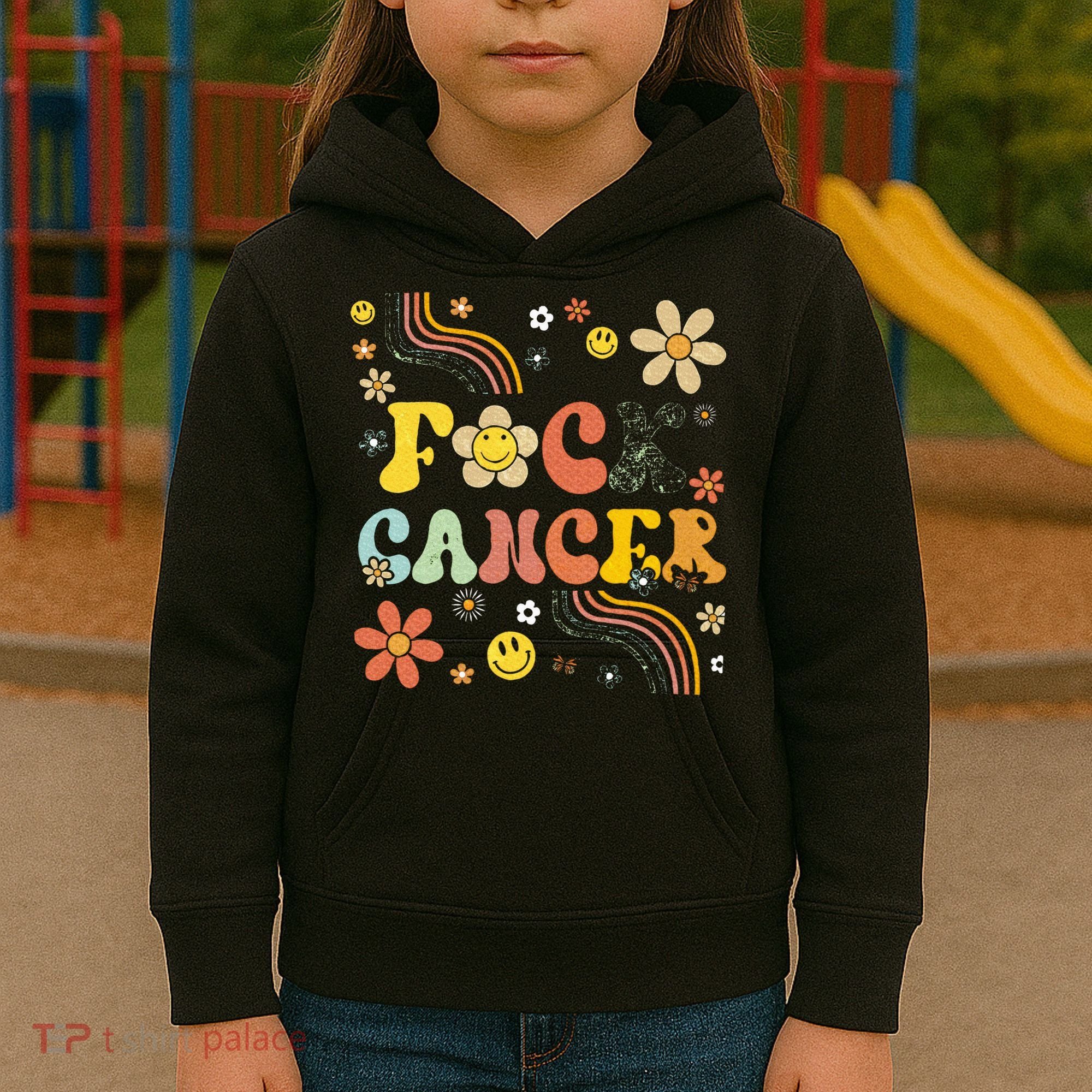 F Ck Cancer Kids Hoodie