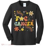F Ck Cancer Kids Long Sleeve Shirt thumb 0