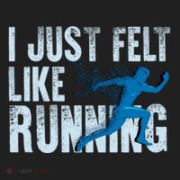 Funny Cross Country Gift I Just Felt Like Running Meaningful Gift Women's Sweatshirt thumb 2