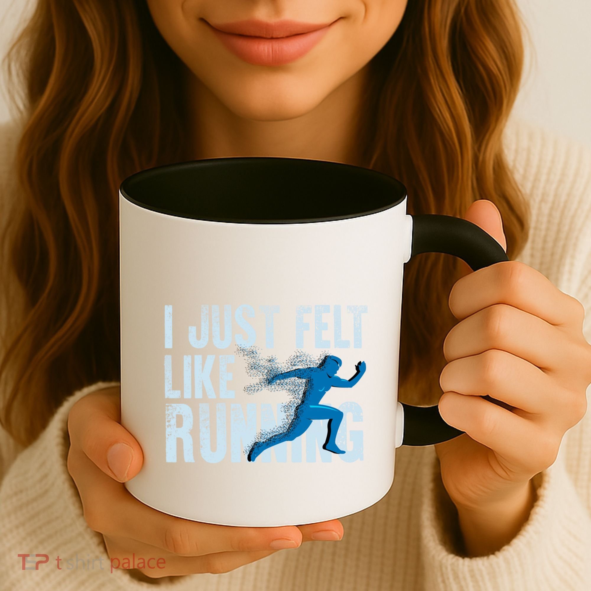 Funny Cross Country Gift I Just Felt Like Running Meaningful Gift Coffee Mug