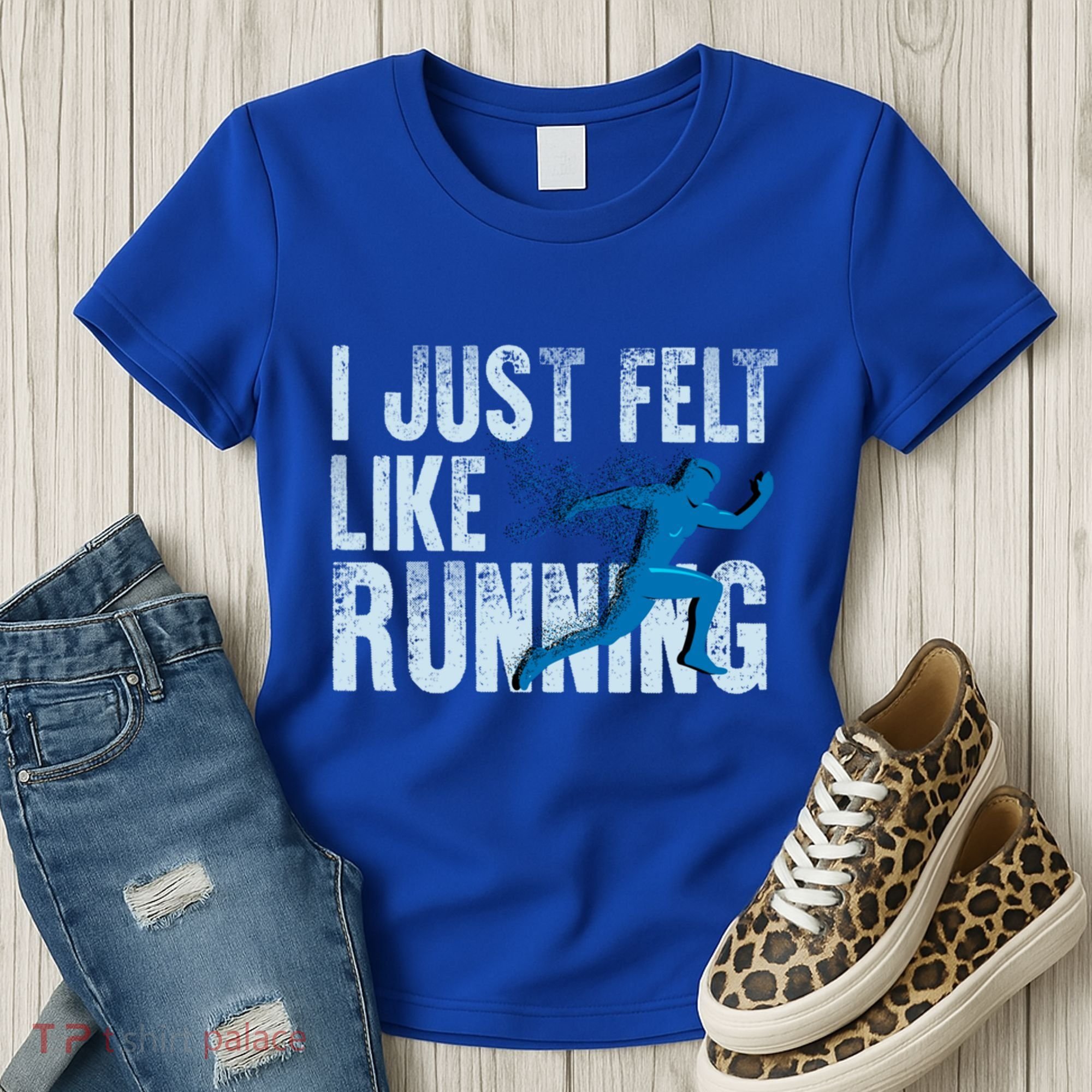 Funny Cross Country Gift I Just Felt Like Running Meaningful Gift Women's T-Shirt