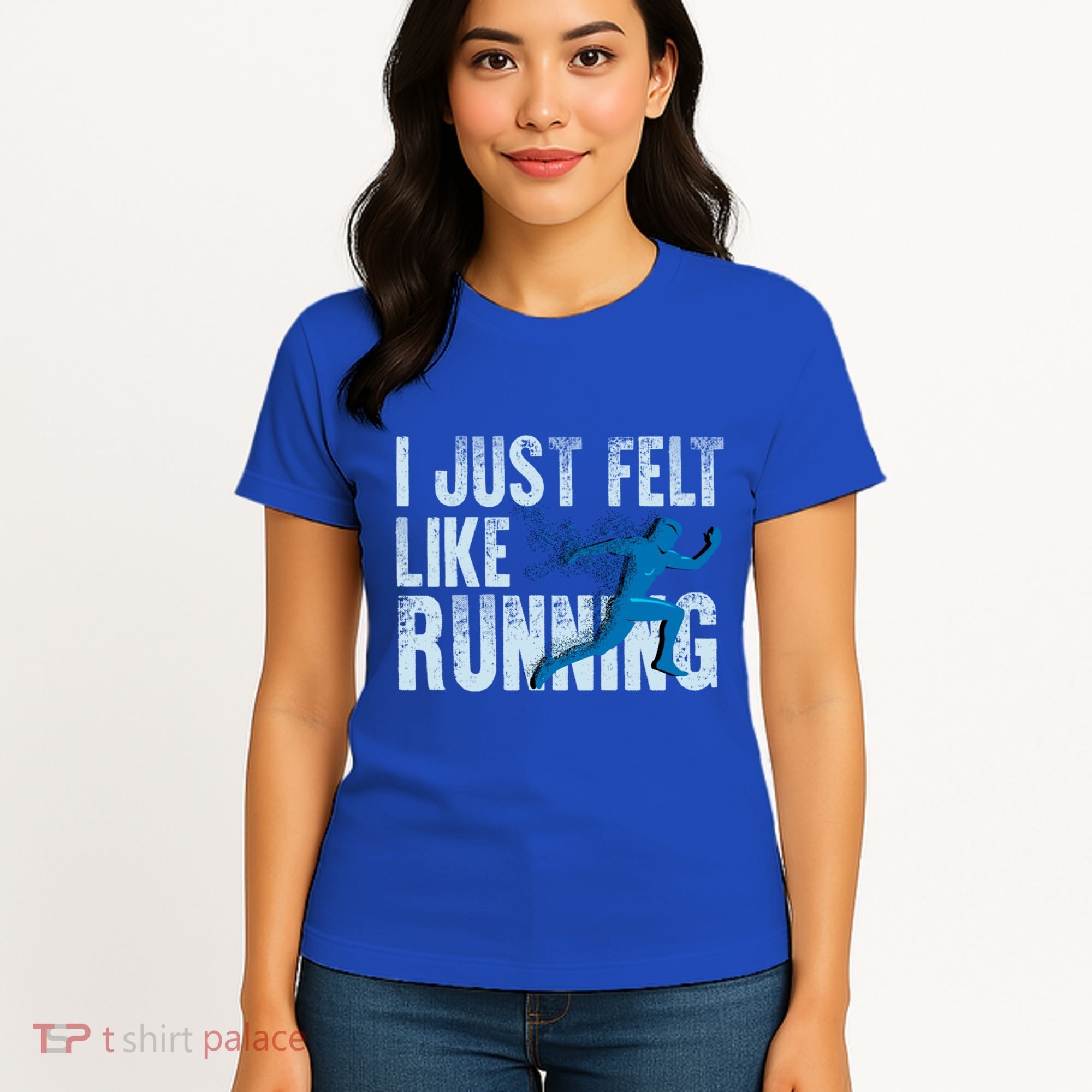 Funny Cross Country Gift I Just Felt Like Running Meaningful Gift Women's T-Shirt